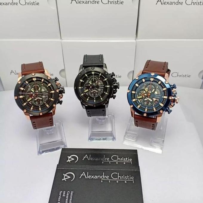 Alexandre Christie AC6564 AC 6564 Leather