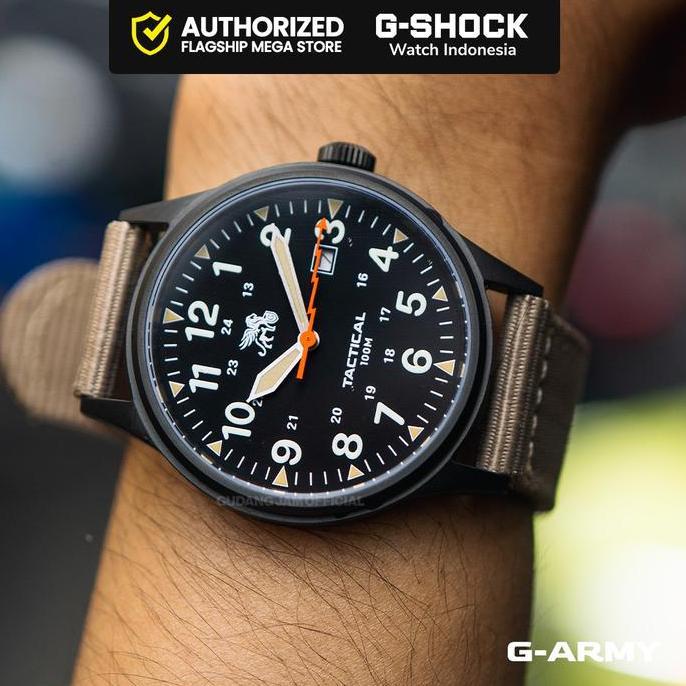 Jam Tangan GARMY Pria G-Army Tactical Black GA-TAC2501 | Jam Tangan Pria | Jam Watches