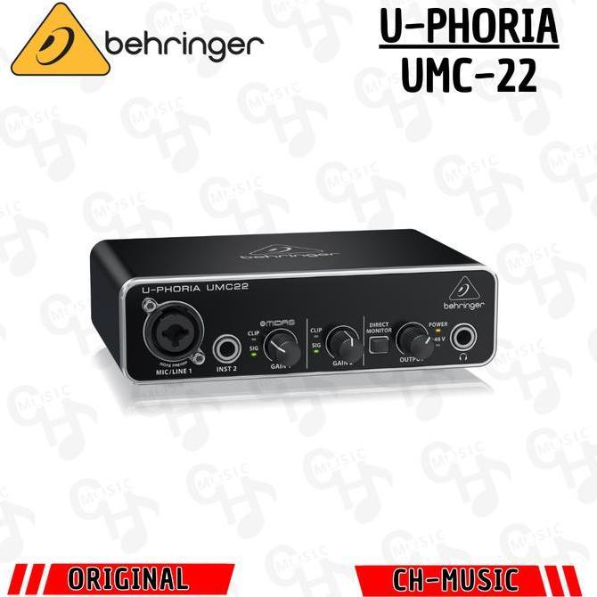 soundcard behringer umc22 umc 22 soundcard