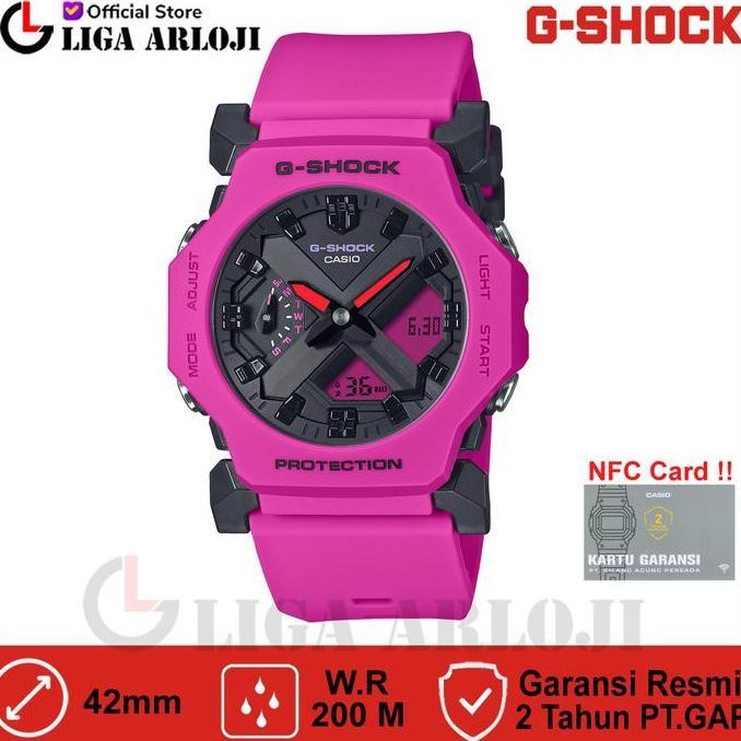 Casio G-SHOCK GA-2300-4ADR Jam Tangan Pria Double Time GSHOCK GA-2300-4A GA2300