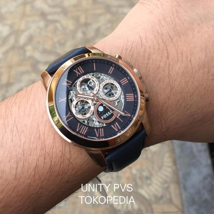 JAM TANGAN PRIA FOSSIL GRANT AUTOMATIC ME3029 / ME 3029 ORINAL