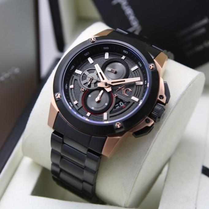 JAM TANGAN PRIA ALEXANDRE CHRISTIE AC 9602 COLLECTION RANTAI ORINAL