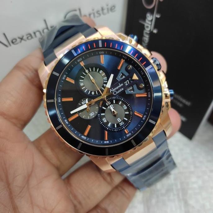 Jam PRIA ORINAL Alexandre Christie Ac 6455 MC Solid Stainless