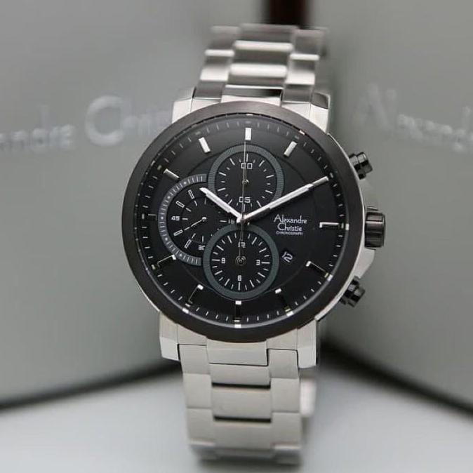 Jam Tangan Pria Alexandre Christie 6350 AC6350 AC 6350MC Orinal