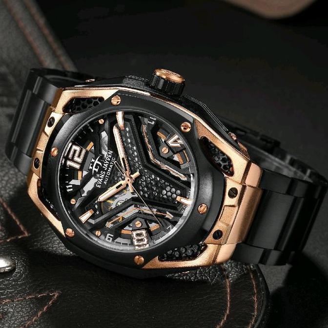 BUY 1 GET 1..JAM TANGAN PRIA ORINAL EVANS JAYDEN AUTOMATIC 9621 RT