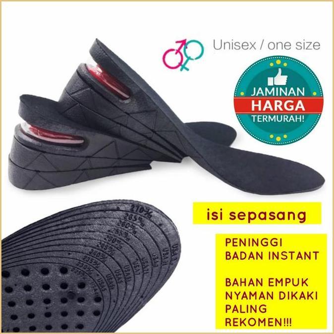 TERLARIS INSOLE PENINGGI BADAN SOL PENINGGI BADAN INSTANT INSOLE SEPATU