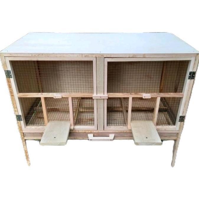 kandang burung merpati 2 pintu