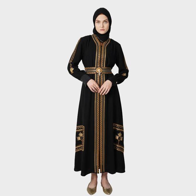 Sale Hikmat A9866 - Gamis Abaya Premium