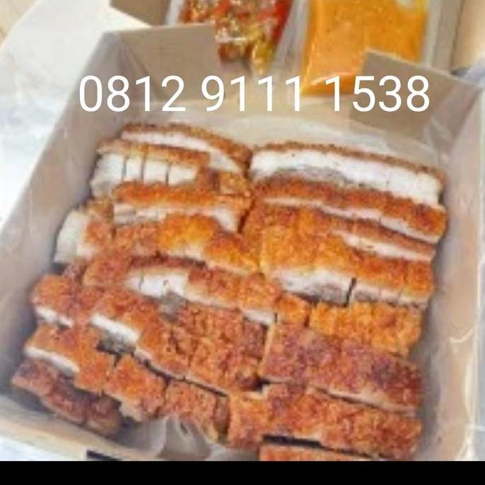 babi panggang asin garing /samcan crispy pork 1kg.