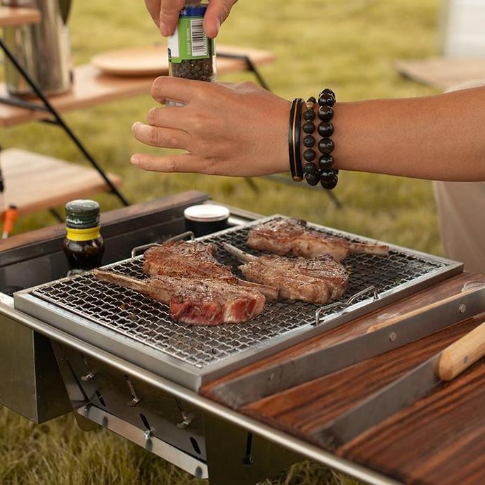 Grill Net Naturehike Jaring Bbq Stainless Steel For Grill Nh20Cj006