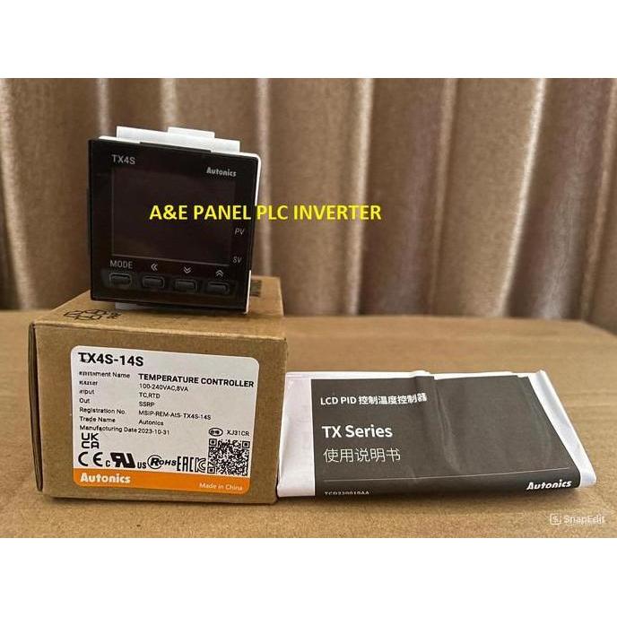 TEMPERATURE CONTROLLER AUTONICS AUTONIC TX4S-14S TX4S 14S