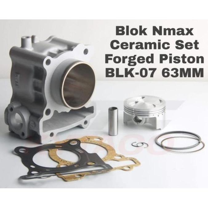 KTC KYTACO BLOCK BORE UP YAMAHA NMAX AEROX 63MM BLOK RACING CERAMIC ORIGINAL DAN TERPERCAYA