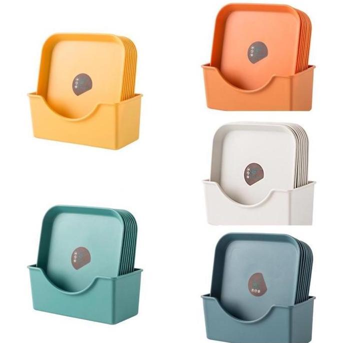 PIRING SET 8IN1 - PIRING SNACK - PIRING KUE - PIRING SERBAGUNA murah