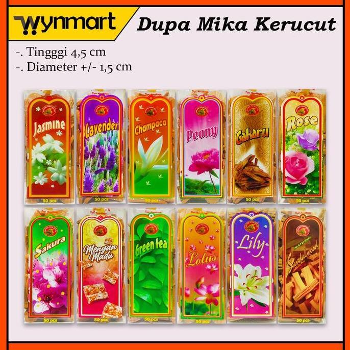 Dupa Tumpeng Mika Kerucut super wangi / Dupa Aromaterapi / Pengharum Ruangan