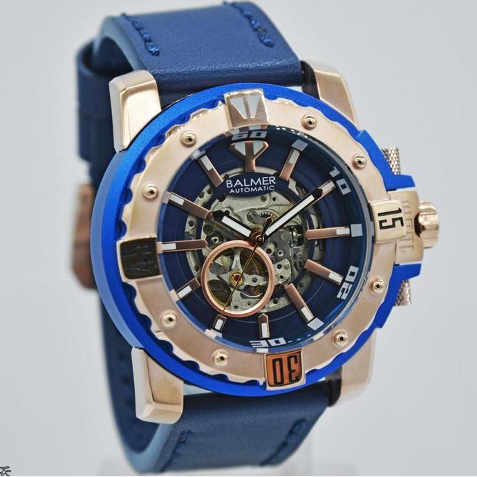 Balmer B.7990MR Jam tangan Pria Automatic Orinal Leather Strap