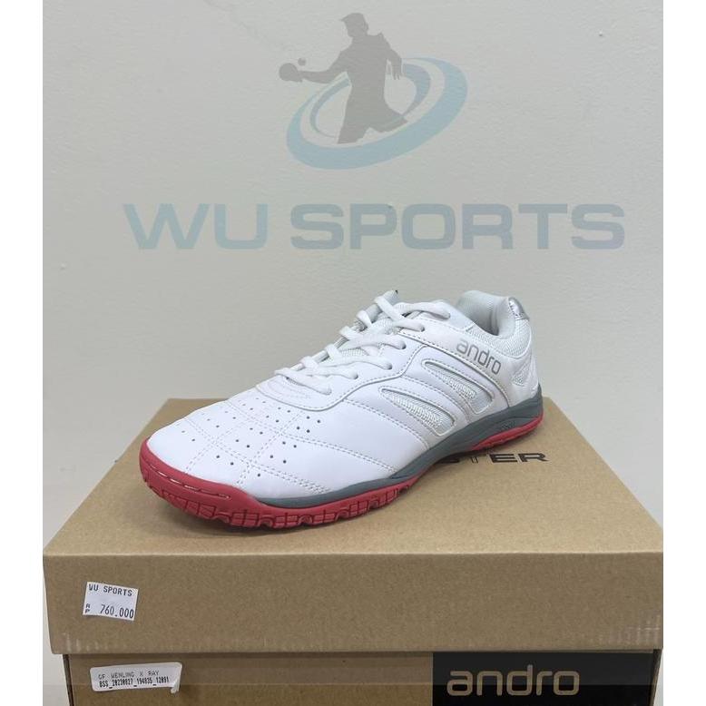 Sepatu Andro Shuffle STEP 2 White Red