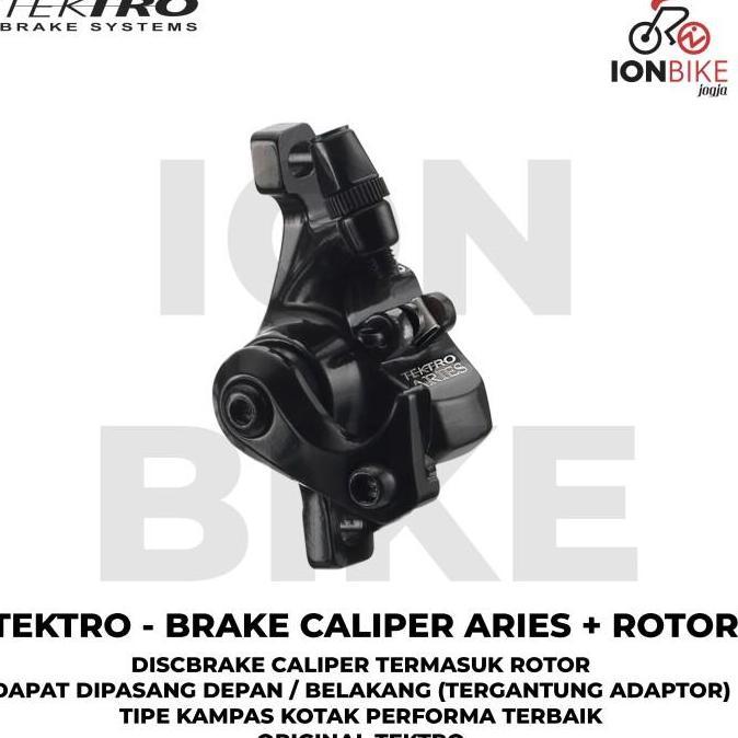 Rem Cakram Mekanik Tektro Aries With Rotor Discbrake Disc Brake Sepeda