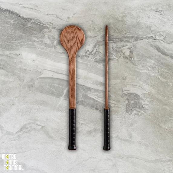 Functional Tennis Pointer Wooden Sweet Spot Trainer ( Alat Latihan Raket Tenis Functional Tennis )