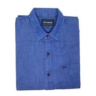 KEMEJA JEANS PRIA ZG BOSS- STANDARD Kemeja ZEGOBOSS