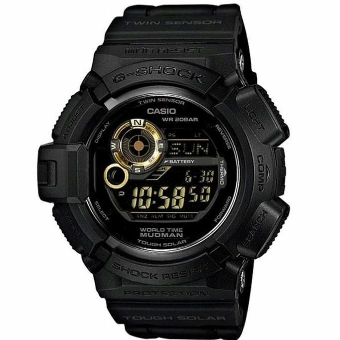 CASIO G-SHOCK MUDMAN G-9300GB-1 / GSHOCK G9300GB ORINAL & BERGARANSI