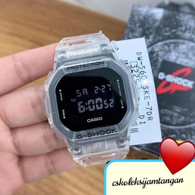 JAM TANGAN PRIA CASIO G-SHOCK DW-5600SKE-7DR DW5600SKE-7 ORINAL