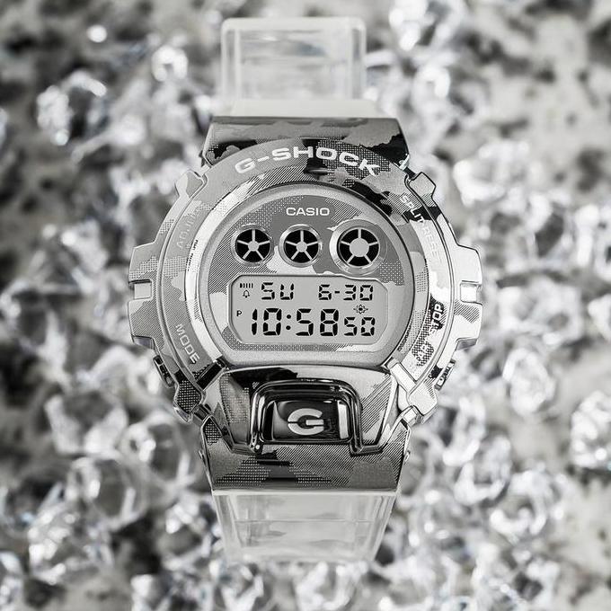 Casio G-SHOCK GM-6900SCM-1DR - Jam Tangan Pria - Transparan - GM6900