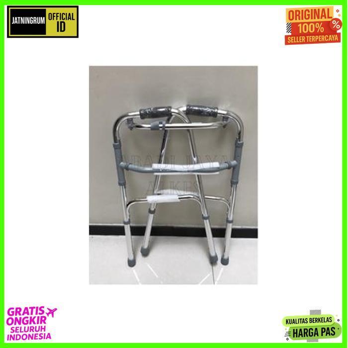 New Walker Standard Gea Fs913L Alat Bantu Jalan Belajar Jalan Tongkat U