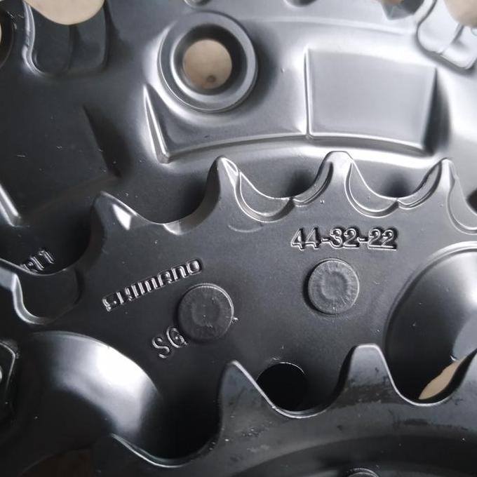 Gir Crankset Crank Set Shimano Original Altus Mt210 Hollowtech 2 Ht2 44T 32T 22T 3 Speed Triple Sepe