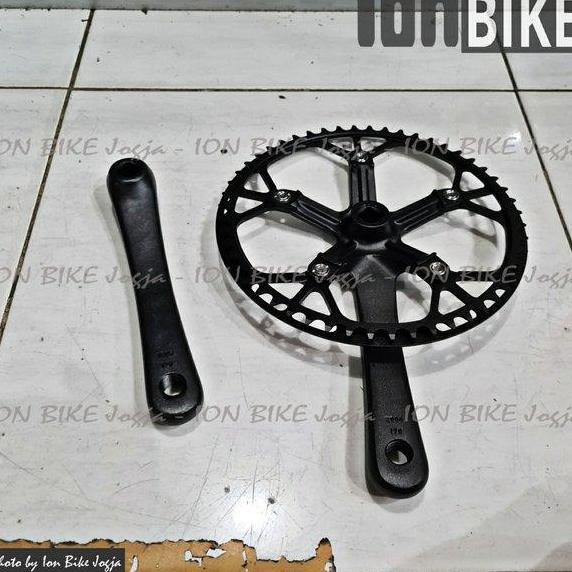 Crank Mx 52T Alloy Bashguard Bb Kotak Sepeda Lipat 52 T Not Litepro