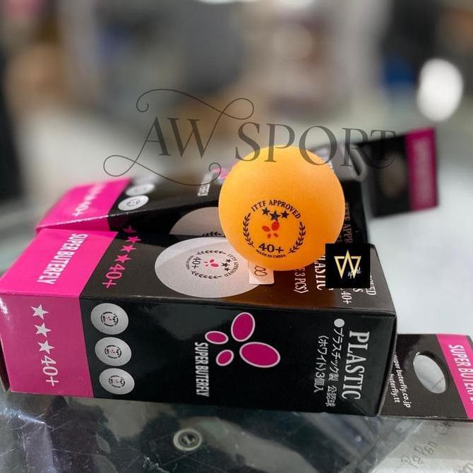 Bola pingpong Butterfly / bola pingpong Super butterfly