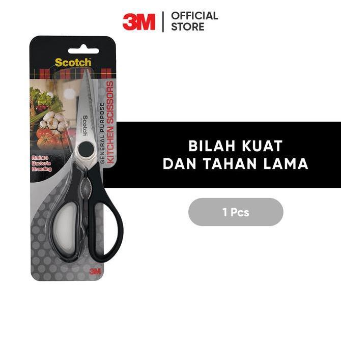 3M Scotch Kitchen Scissors, Bilah kuat & tahan lama, 1 pc