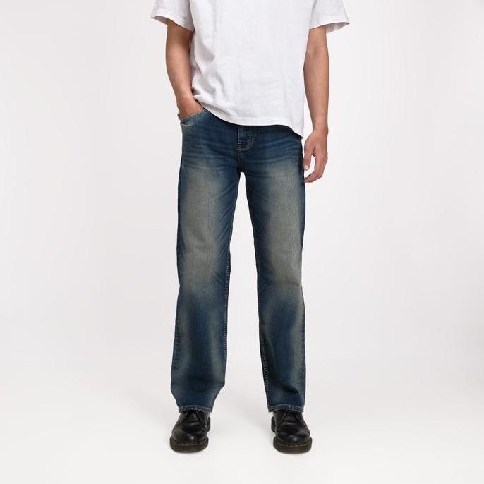 Rockmaker Celana Denim Regular Loose Onyx Jeans Nyaman