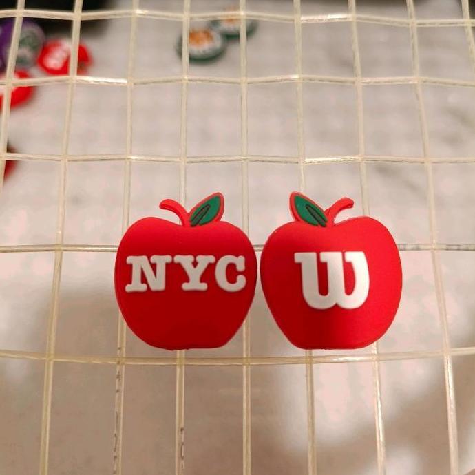 Dampener tennis damper nyc apple wilson tenis damper red peredam tenis raket damper