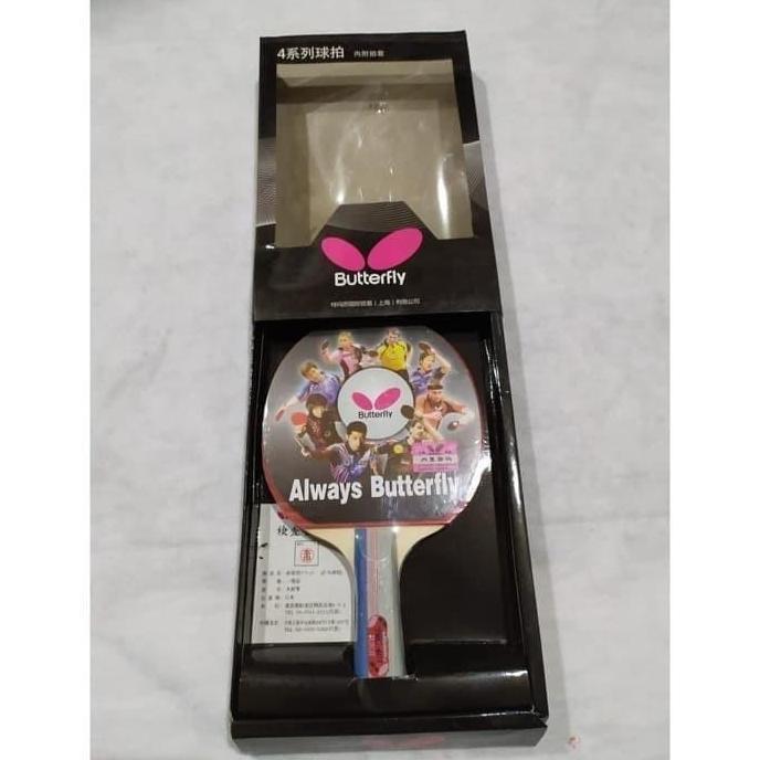 Power Merchant Bat / Bet Pingpong / Bet Tenis Meja BUTTERFLY SERI 4