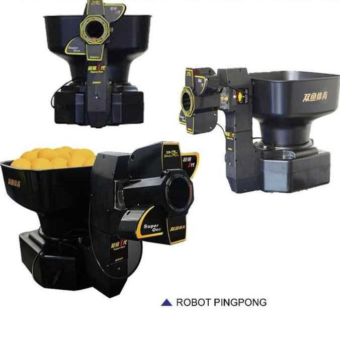 Robot Pingpong Tenis Meja Double Fish Latihan Pingpong