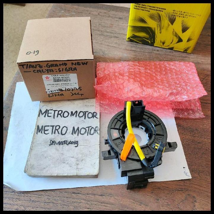 GRATIS ONGKIR CABLE KABEL SPIRAL SUB ASSY TOYOTA AGYA CALYA ZIGRA 84306-BZ200 