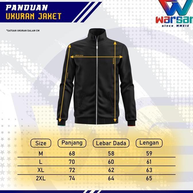 JAKET OLAHRAGA GADA PRATAMA / JAKET TRACKTOP SATPAM DIADORA / TRACKTOP GADA PRATAMA WARSAN