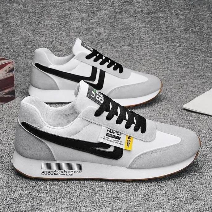 DISKON SEPATU PRIA MY 01 SPORTY COWOK 2025 MODEL TERBARU SNEAKERS KEKINIAN KERJA OLAHRAGA DAN SANTAI