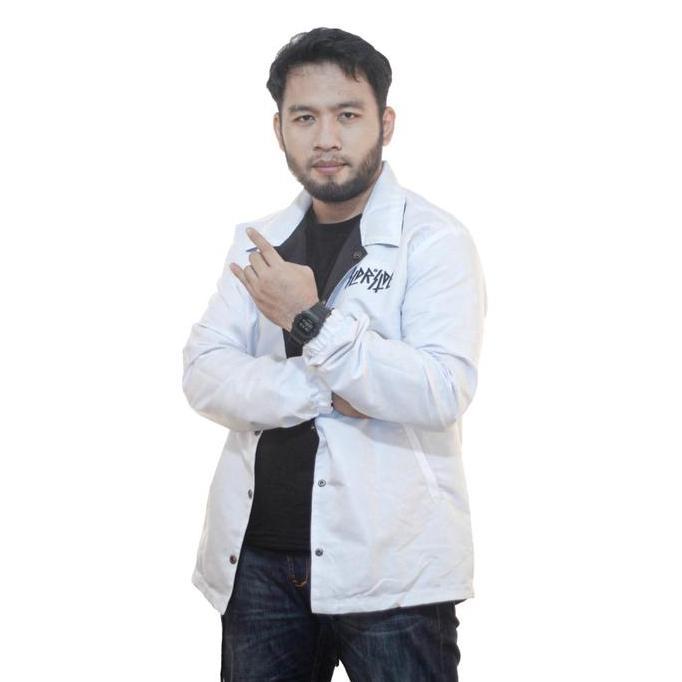 Soldierside Familia Jacket Windbreaker Pria 2in1 Hitam "Dreamerss" Putih WB150 bordir jaket sablon K