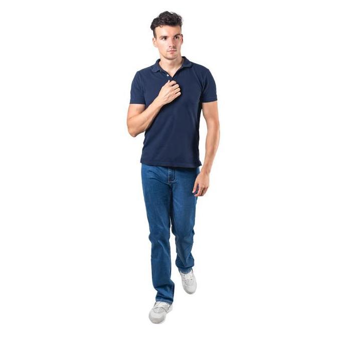 ZG BOSS Celana Jeans Stretch Pria Warna Biru ( Lht Blue )