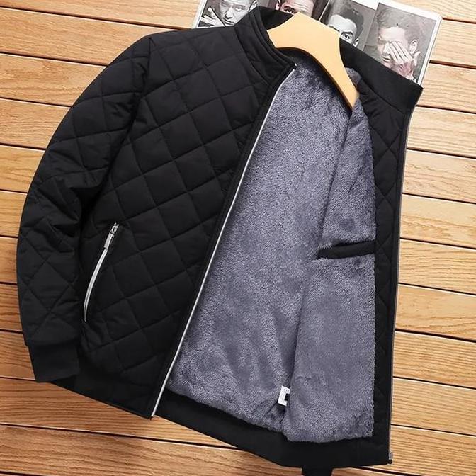 jaket pria musim dingin/jaket bulu pria