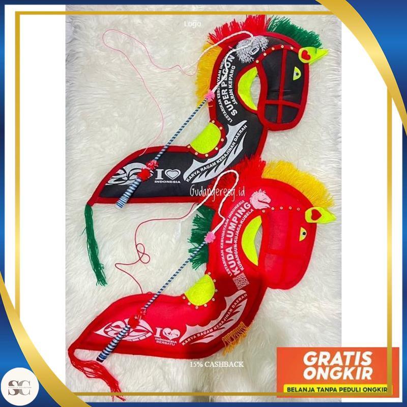 KUDA SPON + PECUT JARANAN KEPANG JARANAN PEGON KUDA KEPANG MAINAN KUDA LUMPING KUDA PONOROGO JARANAN