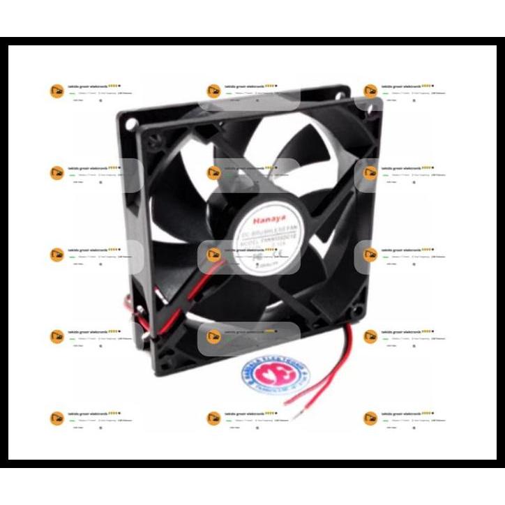 HOT DEAL KIPAS COOLING FAN DC 12V 9X9 CM 12 VOLT 9CM DC MESIN LAS PENDINGIN 