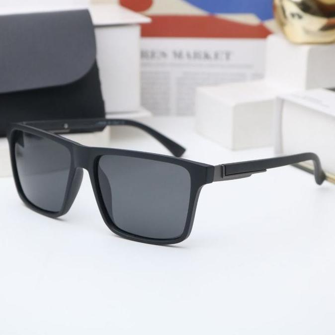 Free Dompet&LapCOD-2301Kacamata Hitam Polarized Photocromic Matahari Kacamata Fashion Korean Style P