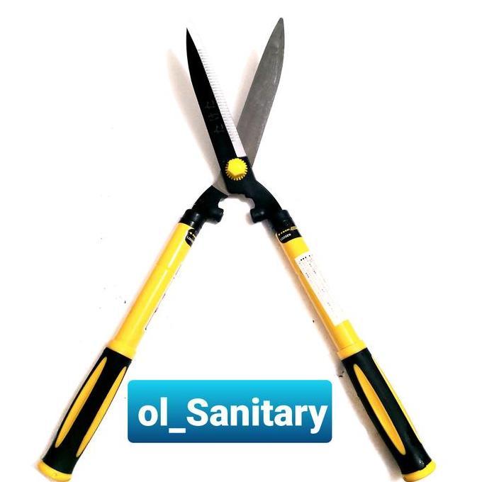 gunting rumput / gunting rumput gagang besi gunting panjang