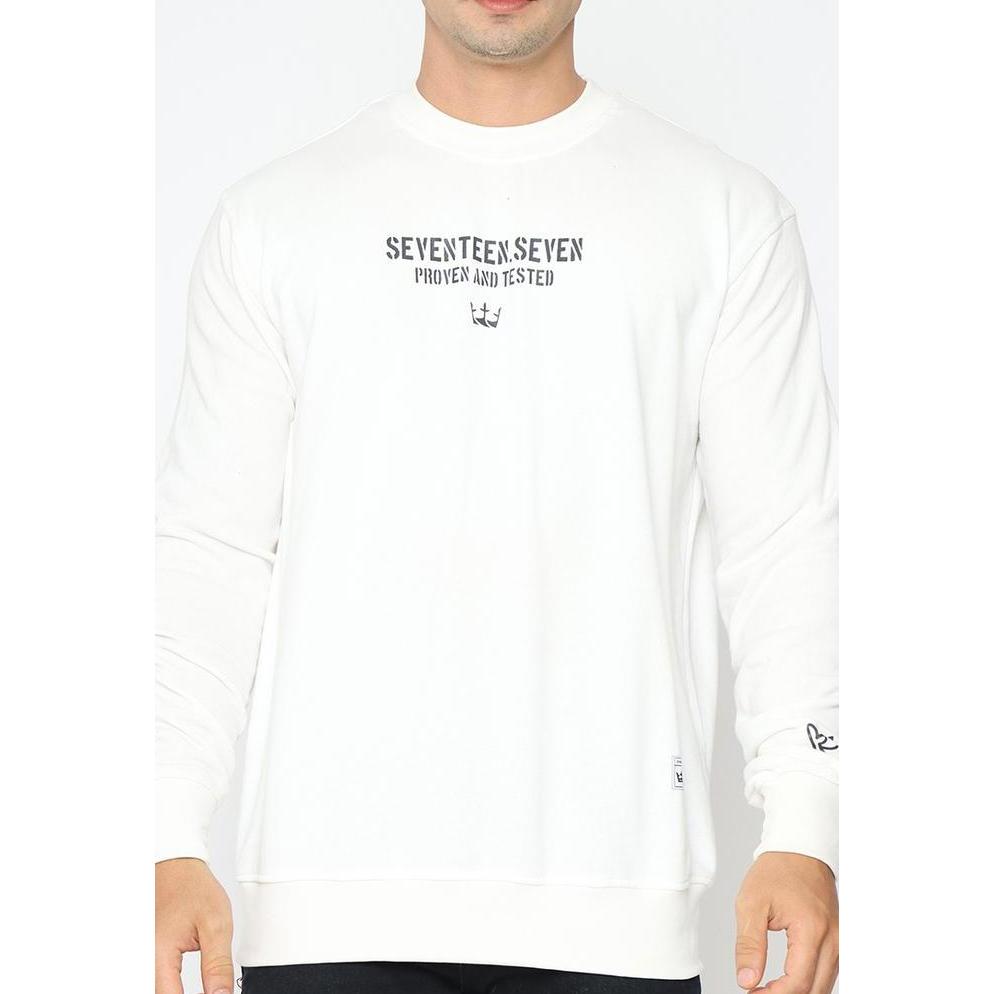 17SEVEN SWEATER CREWNECK 0042-AMRWHT