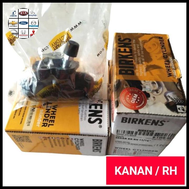 DISKON WHEEL CYLINDER MASTER REM BELAKANG KANAN TOYOTA SOLUNA STARLET BIRKENS