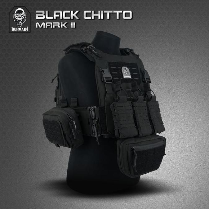 Body Vest Durhaim Black Chitto Mark II