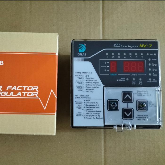 Delab Power Factor Regulator / Controller 7 step