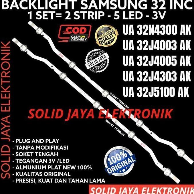 BACKLIGHT TV LED SAMSUNG 32 IN UA32N4300 UA32J4003 UA32J5100 LAMPU BL SAMSUNGG